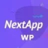 Nextapp -App Landing Page WordPress Theme for Mobile Application Software Design & Development Site