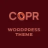 Copr - One Page Personal Portfolio, CV and Resume WordPress Theme