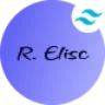 R.Elisc - Tailwind CSS Personal Portfolio Template