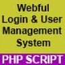 PHP Login & User Management with message center