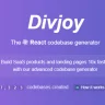 Divjoy - SaaS template (Nextjs, Tailwind, Supabase, Stripe, MixedPanel, Mailchimp)