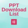 PPT - File Download List Elementor Widget