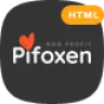 Pifoxen - Non Profit Charity HTML Template