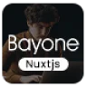 Bayone - Creative Portfolio Nuxtjs Template