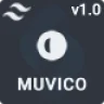 Muvico - Tailwind CSS Personal Portfolio Template