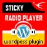 Sticky Radio Player WordPress Plugin - Full Width Shoutcast and Icecast HTML5 Player