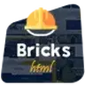 Bricks, Construction HTML Template + RTL Ready