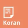 Koran - Wordpress Android Application