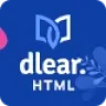 Dlear - Education HTML Template