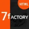 7fACTORY - Industrial, Factory & Manufacturing HTML Template