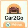 Car2Go - One Stop Ride Share Platform | User Web App | Driver Web App | Admin Panel (MERN)