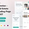 Homelun - Real Estate Landing Page UI KIT