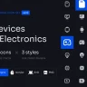 Devices and Electronics Icon Set