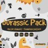 Jurassic Pack Graphic & Pattern Element