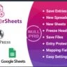 ElementorSheets - Elementor Pro Form Google Spreadsheet Addon