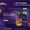 NFTx - NFT Portfolio Elementor Template Kit