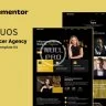 Influos - Influencer Agency Elementor Template Kit