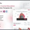 Synauw Online Course Education Elementor Template Kit