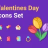 Valentines Day Icons Set