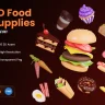 Food Supplies 3D Icons