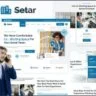 Setar - Coworking Space & Startup Office Elementor Template Kit