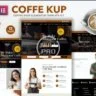 CoffeeKup – Cafe & Coffee Shop Elementor Template Kit