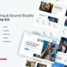 Exodio - Recording & Sound Studio Elementor Template Kit