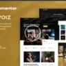 Voiz – Music Management Agency Elementor Template Kit