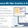 WooCommerce Min Max Quantity & Step Control